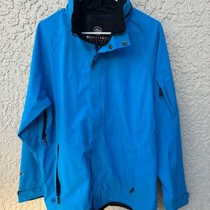 Storm Bright Teal Blue Waterproof Jacket